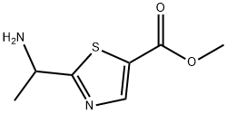 methyl 2-(1-aminoethyl)thiazole-5-carboxylate Structure