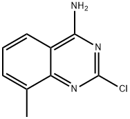 2-chloro-4-amino-8-methylquinazoline 구조식 이미지