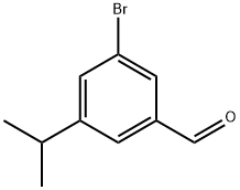 3-Bromo-5-isopropylbenzaldehyde Structure