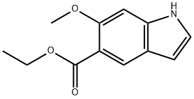 Ethyl 6-methoxy-1H-indole-5-carboxylate Structure