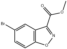 5-Bromo-benzo[d]isoxazole-3-carboxylic acid methyl ester 구조식 이미지