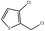 3-chloro-2-(chloromethyl)Thiophene 구조식 이미지