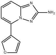 5-(furan-3-yl)-[1,2,4]triazolo[1,5-a]pyridin-2-amine Structure