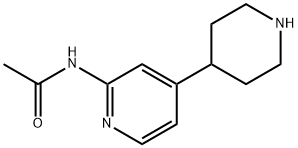 N-(4-(piperidin-4-yl)pyridin-2-yl)acetamide dihydrochloride 구조식 이미지
