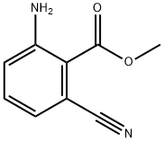 methyl 2-amino-6-cyanobenzoate 구조식 이미지