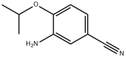 3-Amino-4-isopropoxybenzonitrile 구조식 이미지