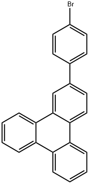 2-(4-Bromophenyl)triphenylene Structure