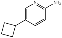 5-cyclobutylpyridin-2-amine Structure