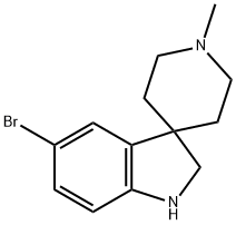 1'-Methyl-spiro-[5-bromoindoline-3,4'-piperidine] Structure