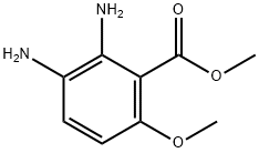 methyl 2,3-diamino-6-methoxybenzoate Structure