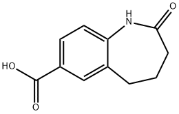 2-oxo-2,3,4,5-tetrahydro-1H-benzo[b]azepine-7-carboxylic acid Structure