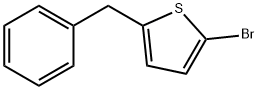 2-benzyl-5-bromothiophene Structure