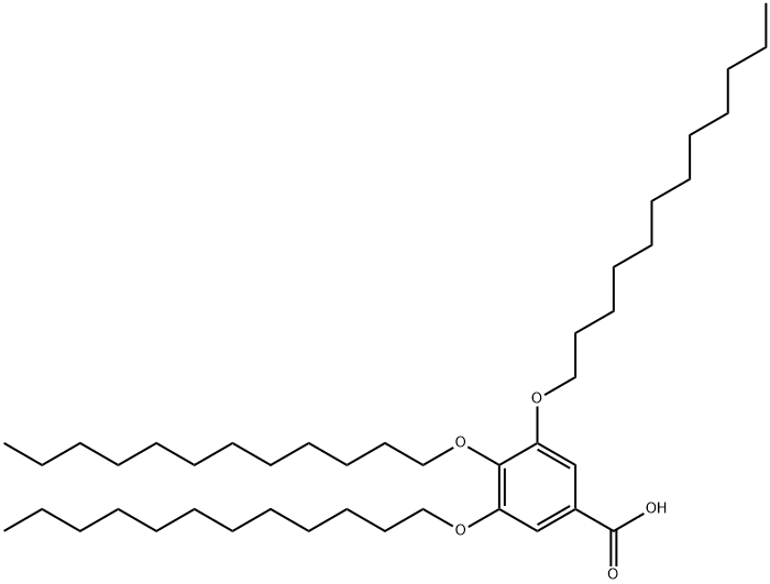 3,4,5-Tris(dodecyloxy)benzoic acid Structure
