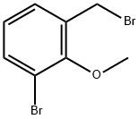 1-Bromo-3-(bromomethyl)-2-methoxybenzene 구조식 이미지