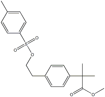1181267-30-0 methyl 2-methyl-2-(4-(2-(tosyloxy)ethyl)phenyl)propanoate