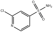 2-Chloro-pyridine-4-sulfonic acid amide 구조식 이미지