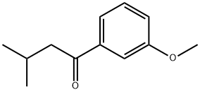 3-methyl-1-[3-(methyloxy)phenyl]-1-butanone Structure