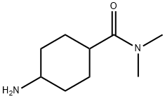 4-amino-N,N-dimethylcyclohexanecarboxamide Structure