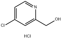 (4-Chloropyridin-2-yl)methanol hydrochloride 구조식 이미지