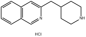 3-Piperidin-4-ylmethyl-isoquinoline dihydrochloride Structure