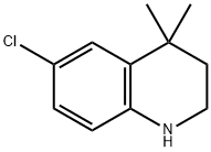 6-Cloro-4,4-dimethyl-1,2,3,4-tetrahydro-quinoline 구조식 이미지