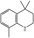 4,4,8-Trimethyl-1,2,3,4-tetrahydroquinoline 구조식 이미지