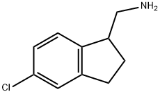 C-(5-Chloro-indan-1-yl)-methylamine 구조식 이미지