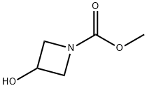 Methyl3-hydroxyazetidine-1-carboxylate 구조식 이미지