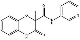 3-hydroxy-2-methyl-N-(pyridin-3-yl)-2H-1,4-benzoxazine-2-carboxamide Structure