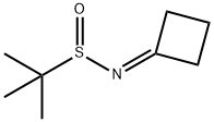 N-cyclobutylidene-2-methylpropane-2-sulfinamide 구조식 이미지