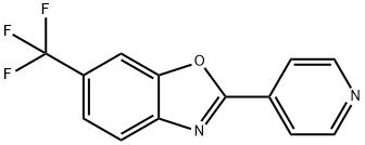 2-(Pyridin-4-yl)-6-(trifluoromethyl)benzo[d]oxazole 구조식 이미지