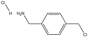 (4-(CHLOROMETHYL)PHENYL)METHANAMINE HCL 구조식 이미지