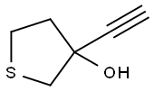 3-ethynyltetrahydrothiophen-3-ol 구조식 이미지