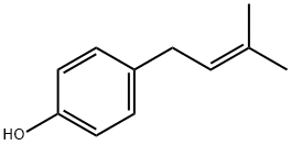 4-(3-methylbut-2-enyl)phenol Structure