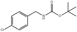 tert-butyl 4-chlorobenzylcarbamate 구조식 이미지