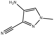 4-amino-1-methyl-1H-pyrazole-3-carbonitrile Structure