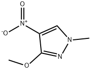 3-methoxy-1-methyl-4-nitropyrazole 구조식 이미지