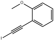 1-(2-Iodoethynyl)-2-methoxybenzene 구조식 이미지