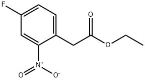 Ethyl 4-fluoro-2-nitrophenylacetate Structure