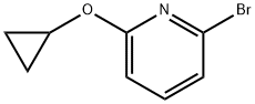 2-Bromo-6-cyclopropoxypyridine Structure