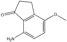 7-Amino-4-methoxy-indan-1-one 구조식 이미지