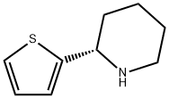 (2S)-2-(THIOPHEN-2-YL)PIPERIDINE 구조식 이미지