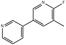 2-Fluoro-3-methyl-5-(pyridin-3-yl)pyridine Structure