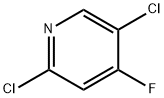 2,5-dichloro-4-fluoropyridine Structure