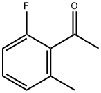 1-(2-Fluoro-6-methylphenyl)ethanone 구조식 이미지