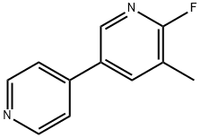 2-Fluoro-3-methyl-5-(pyridin-4-yl)pyridine 구조식 이미지