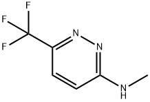 N-Methyl-6-(trifluoromethyl)pyridazin-3-amine 구조식 이미지