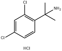 2-(2,4-Dichlorophenyl)propan-2-amine hydrochloride Structure