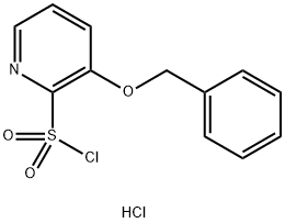 3-Benzyloxy-pyridine-2-sulfonyl chloride hydrochloride Structure