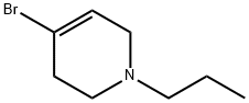 4-bromo-1-propyl-1,2,3,6-tetrahydropyridine 구조식 이미지